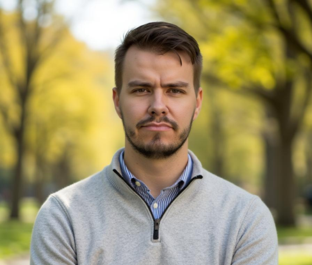 Frederik Schwarz, batterispecialist og energiteknolog hos Bodil Energi, rådgiver om hjemmebatterier