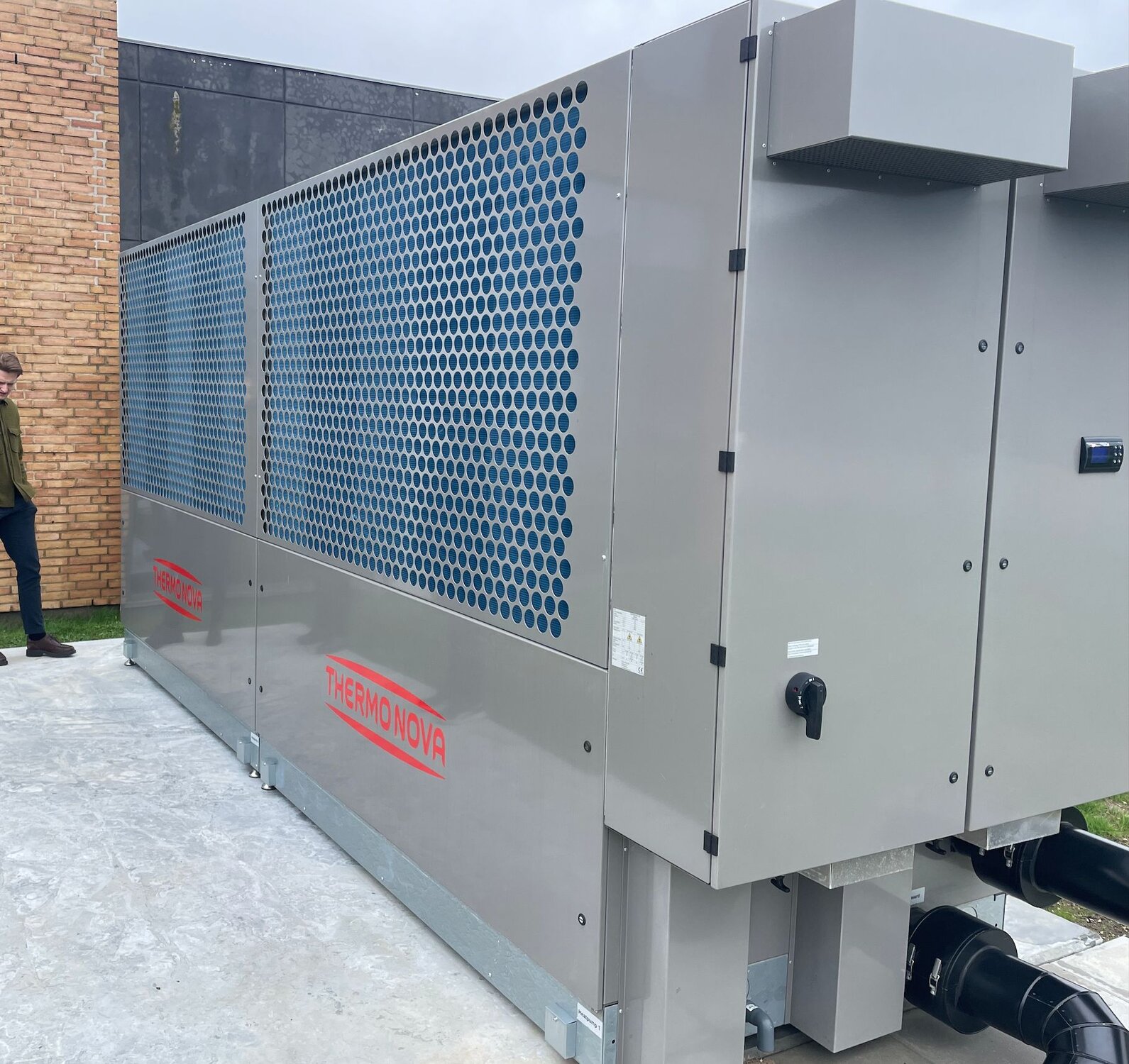 Varmepumpe installation i erhvervslokale